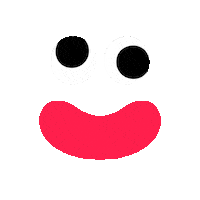 Smiley Face Eyes Sticker