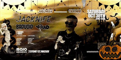 Blissdom giphyattribution halloween mojo tuckshop GIF