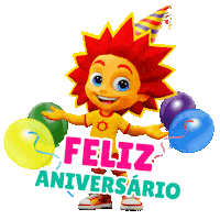 Happy Birthday Feliz Sticker by Grupo Ri Happy