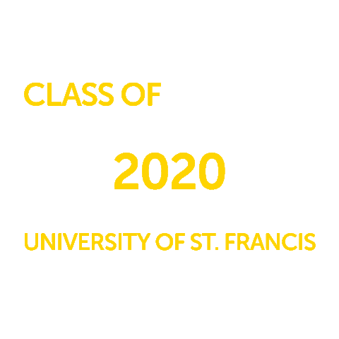 Saints Usf Sticker by University of St. Francis