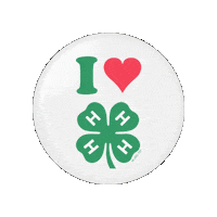 4H Sticker by Illinois 4-H