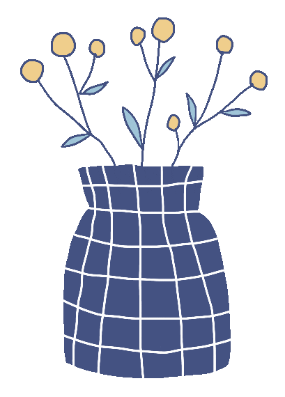 Flowers Vase Sticker