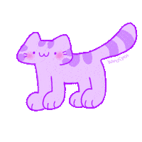 KandiKatFriends cat kawaii kitty yoga Sticker