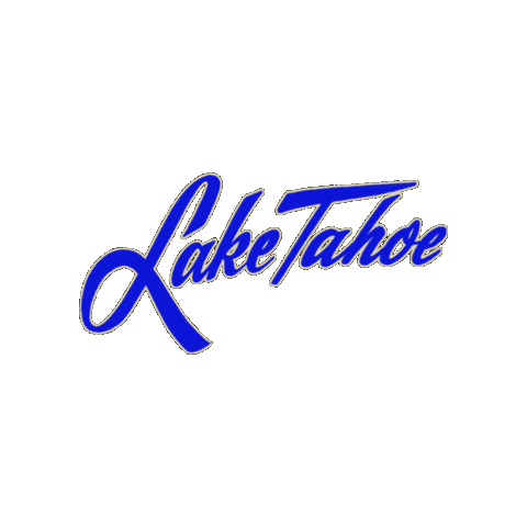 Lake Tahoe Sticker by OfficialGenius