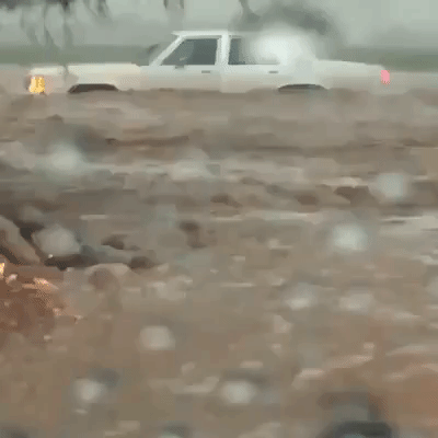 Arizona Monsoon Floods Phoenix Roads