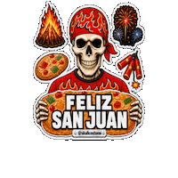 San Juan Halloween Sticker