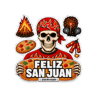 San Juan Halloween Sticker