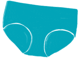 Cancer Undies Sticker by Bonds Aus