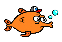 Under Water Sea Sticker by Russell Taysom