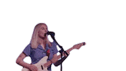 Rock N Roll Sticker by Liza Anne