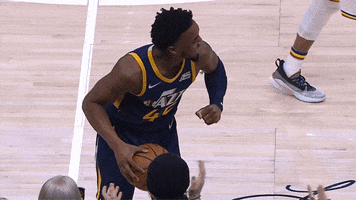 High Five Donovan Mitchell GIF by Utah Jazz