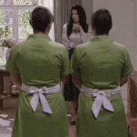 Twins Thriller GIF