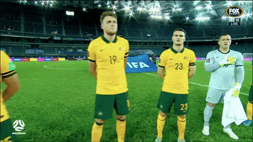 National Anthem Singing GIF by Football Australia