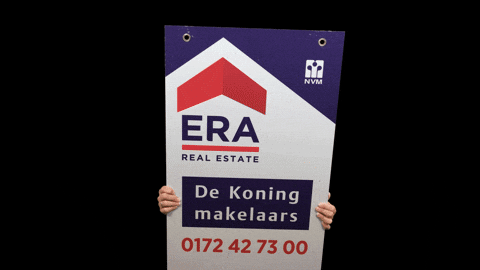 DeKoningWonen giphyupload makelaardij dekoningmakelaars verkoopbord GIF