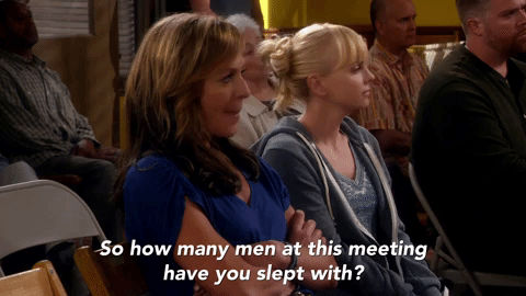 season 1 a pee stick and an asian raccoon GIF by mom