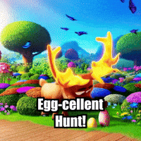 elkijahspark spring easter eggs seasonal events GIF