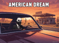 Driving American GIF by ABCNT