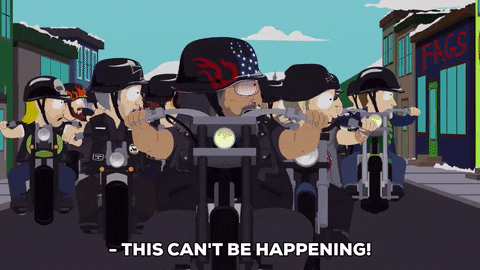 bikes driving GIF by South Park 