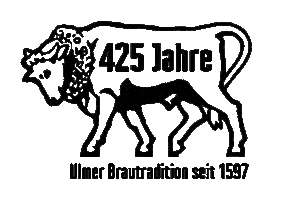 goldochsen party bier feiern jubiläum Sticker