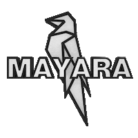 MayaraClothing logo fashion brand bird Sticker