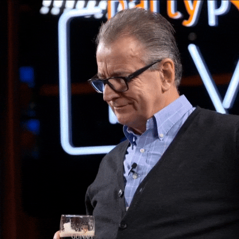 Partypokerlive drink guinness GIF