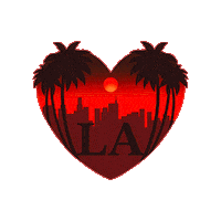Los Angeles Fire Sticker