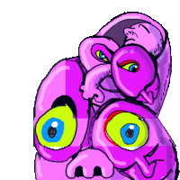 pop art animation STICKER by Dax Norman