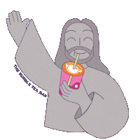 Santa Cruz Boba Sticker by The Bubble Tea Bar