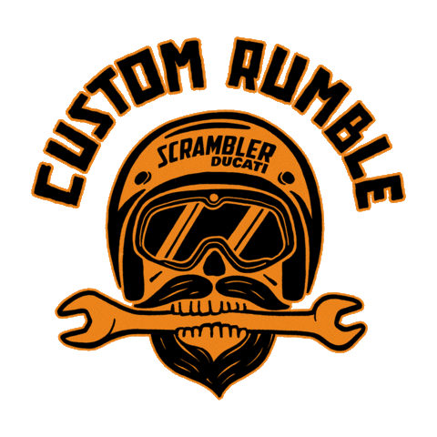 Customrumble Scramblercustomrumble Sticker by Scrambler Ducati