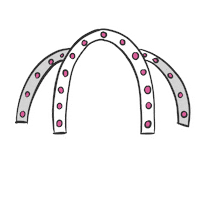 Runway Spotlight Sticker by I Draw Fashion