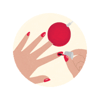 Nails Manicure Sticker by Le Mini Macaron