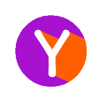 Orange Abc Sticker