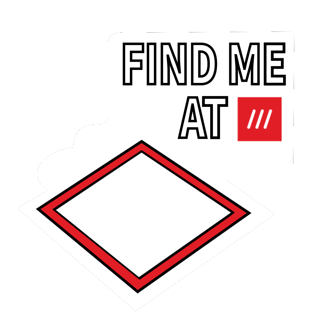 Find Me Cartoon Sticker by what3words