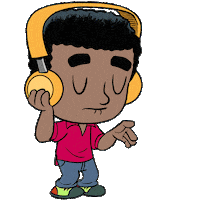 Animation Relaxing Sticker by Holler Studios