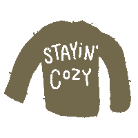 Stay Cozy Sweater Weather Sticker