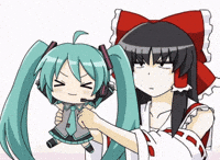 Touhou Project Singing GIF
