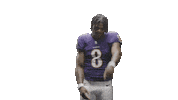 Lamar Jackson Football Sticker by Baltimore Ravens