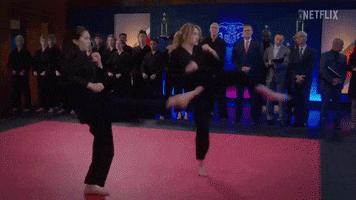 ScribeMag comedy karate martial arts kung fu GIF