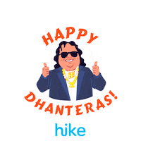 Festival Gold Sticker by Hike Sticker Chat