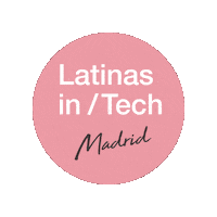 Litmadrid Sticker by Latinas in tech Madrid