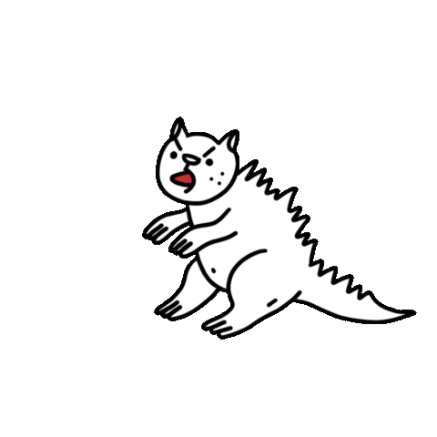 katacombas giphyupload cat angry огонь Sticker