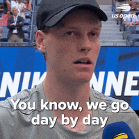 Sinner post match - We go day by day