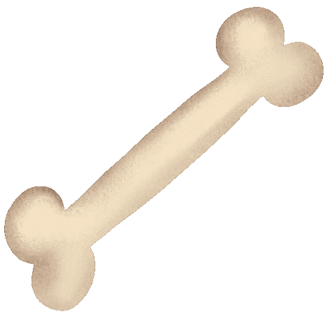 Halloween Bones Sticker by Helga Valdis   #krotdagsins