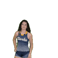 Clarke Athletics Sticker by Clarke University