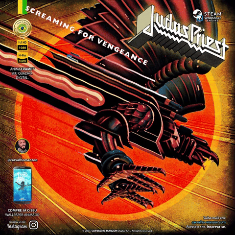 Judas Priest Screaming for Vengeance (1982) Cover