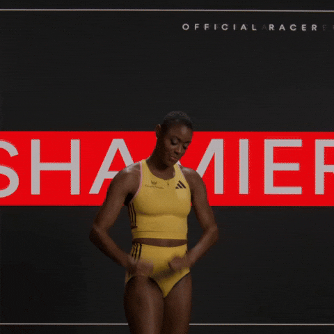 Track And Field Dancing GIF by Grand Slam Track