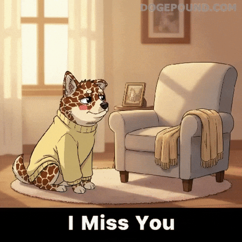 Miss You Love GIF by Doge Pound