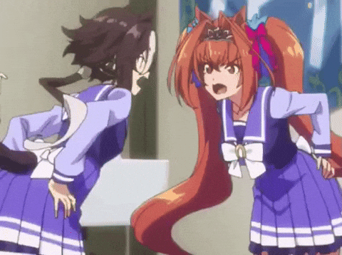 Horse Fighting GIF