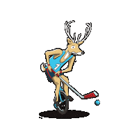 Unicycle Sticker by VisitBemidji