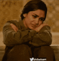 Sad Mrunal Thakur GIF